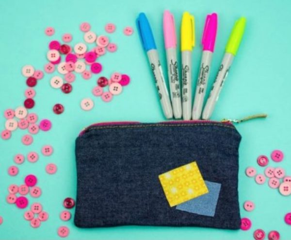 DIY Cara Membuat Souvenir Kantong Denim