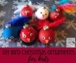 Souvenir Ornamen Burung Lucu – Kerajinan Natal untuk Anak