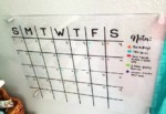 Tutorial Kerajinan Schedule Kalender Dinding Akrilik DIY