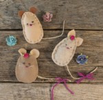 Tutorial Cara Membuat Souvenir Flanel Tikus Lucu