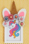 Tutorial Mudah Membuat Souvenir Pigura Unicorn DIY
