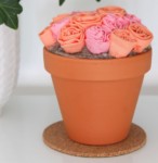 Cara Membuat Bunga Bahan Kain di Media Pot – DIY